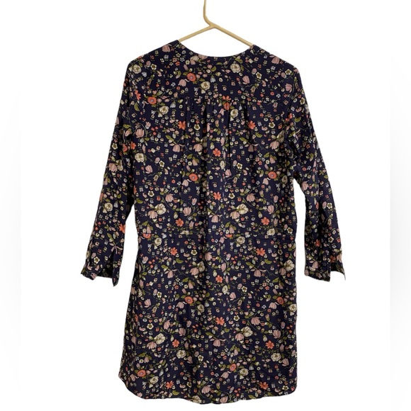 ☘️5 for $40☘️ Rebecca Taylor Floral Silk Dress Size 0 - Picture 2 of 16